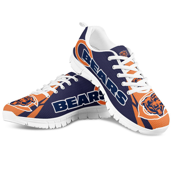 Men's Chicago Bears AQ Running Shoes 004 Men's Chicago Bears AQ Running Shoes 004